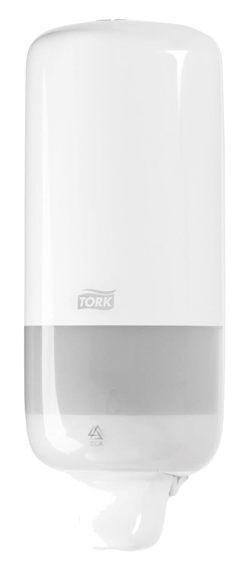 770365 Tork 560000 Dispenser TORK flytende s&#229;pe S1 hvit System